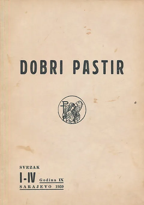 Dobri pastir sv. I-IV, godina IX 1959