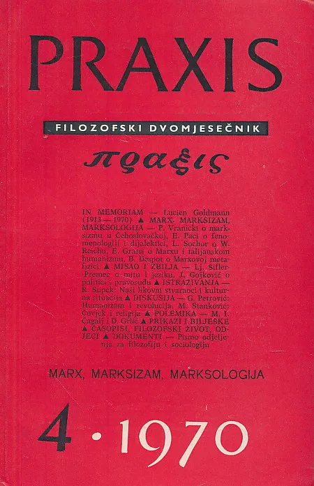 Praxis, br. 4/1970
