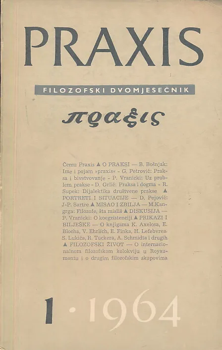 Praxis, br. 1/1964