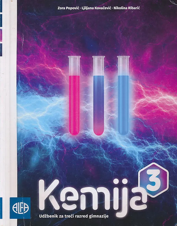 Kemija 3 udžbenik za treći razred gimnazije