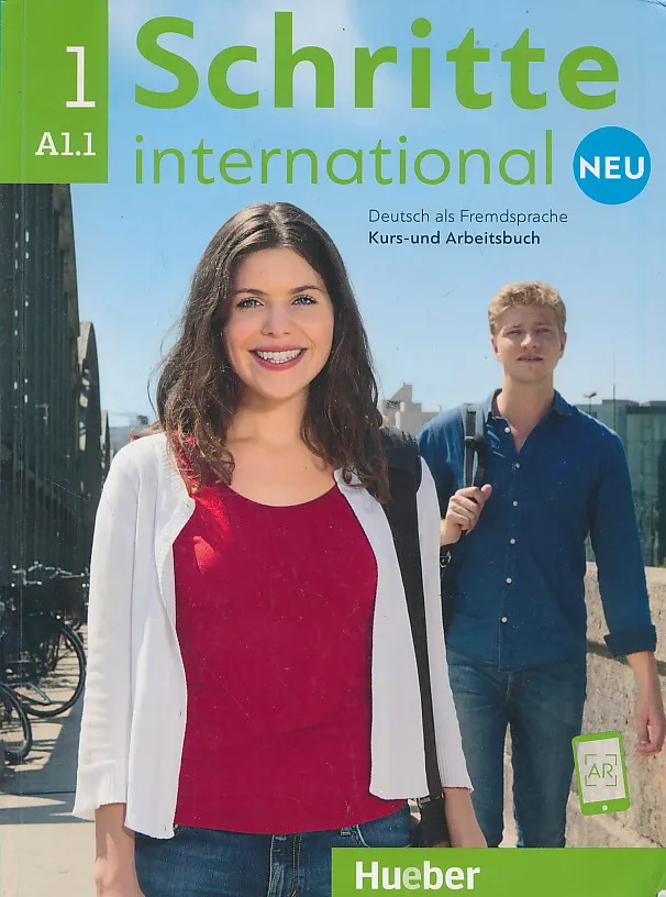 Schritte international Neu 1 A1.1 Kurs- und Arbeitsbuch udžbenik i radna bilježnica njemačkog jezika