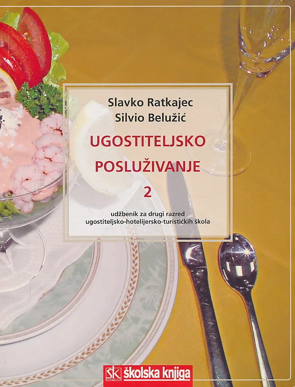 Ugostiteljsko posluživanje 2 udžbenik ugostiteljsko-hotelijersko-turističkih škola