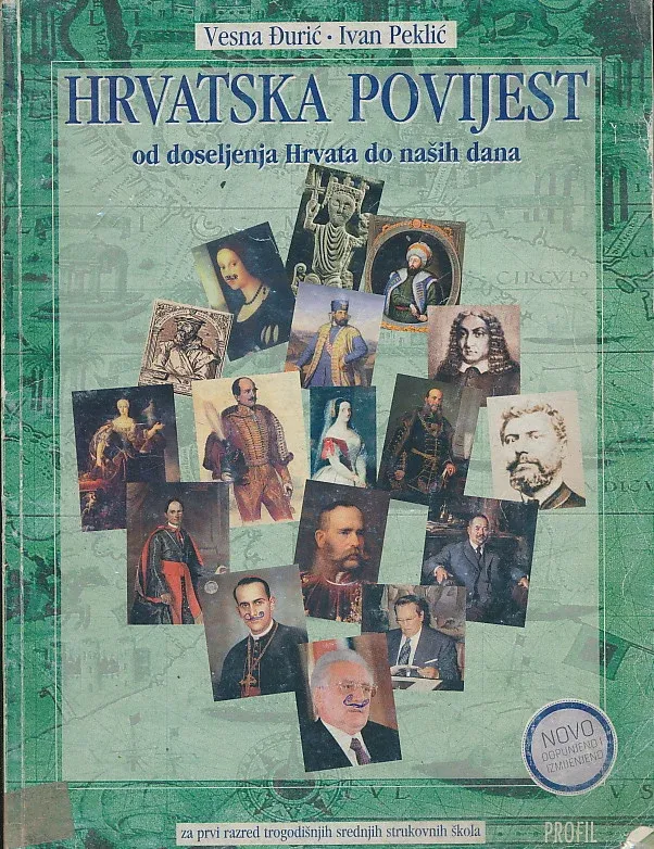 Hrvatska povijest od doseljenja Hrvata do naših dana udžbenik povijesti za prvi razred trogodišnjih srednih strukovnih škola