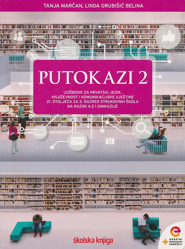 Putokazi 2 udžbenik za hrvatski jezik, književnost i komunikacijske vještine 21. stoljeća
