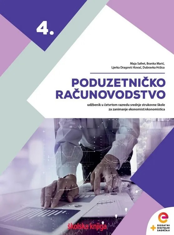Poduzetničko računovodstvo 4 udžbenik u četvrtom razredu srednje strukovne za zanimanje ekonomist ekonomistica