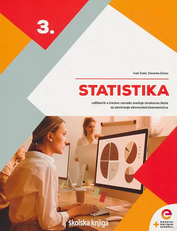 Statistika udžbenik u trećem razredu srednje strukovne za zanimanje ekonomist ekonomistica