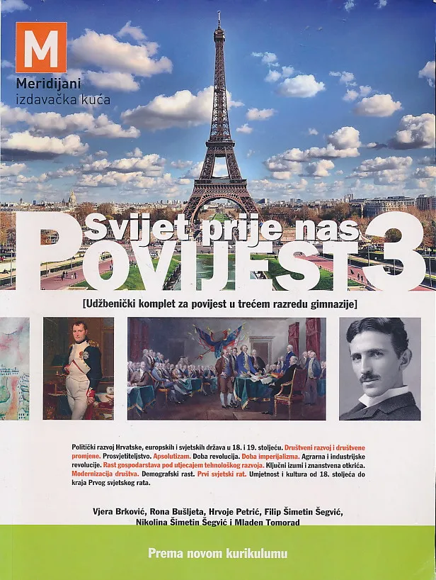 Svijet prije nas POVIJEST 3 udžbenički komplet za povijest u trećem razredu gimnazije