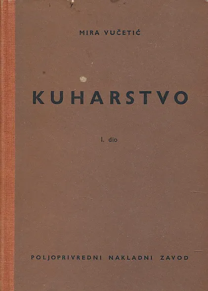 Kuharstvo, I. dio