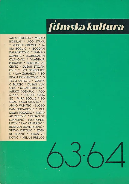 Filmska kultura 63-64/1968