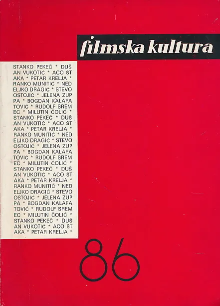 Filmska kultura 86/1973