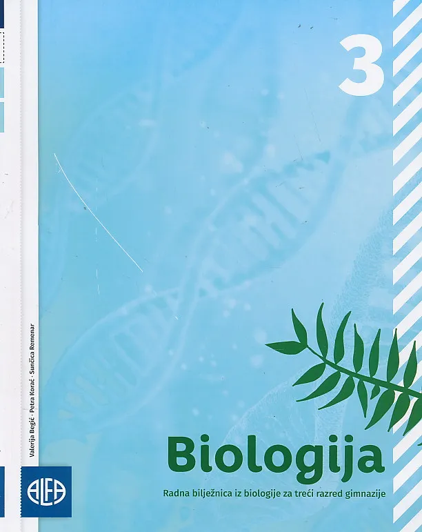 Biologija 3 radna bilježnica iz biologije za treći razred gimnazije