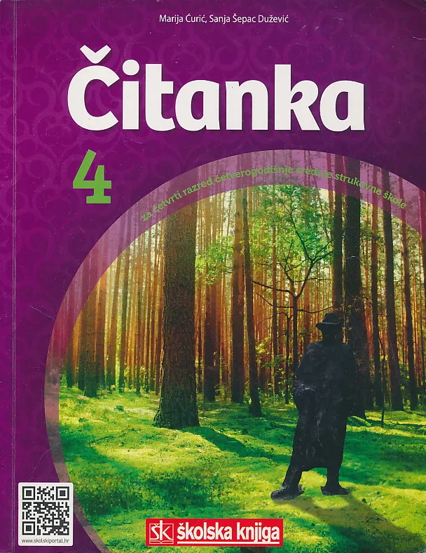Čitanka 4 za četvrti razred četverogodišnje srednje strukovne škole