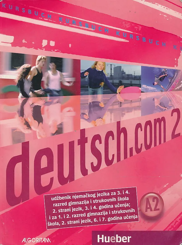 Deutsch.com 2 Kursbuch udžbenik njemačkog jezika za gimnazije i strukovne škole