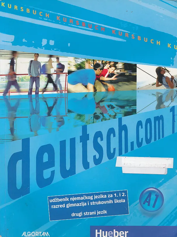 Deutsch.com 1 Kursbuch udžbenik njemačkog jezika za gimnazije i strukovne škole