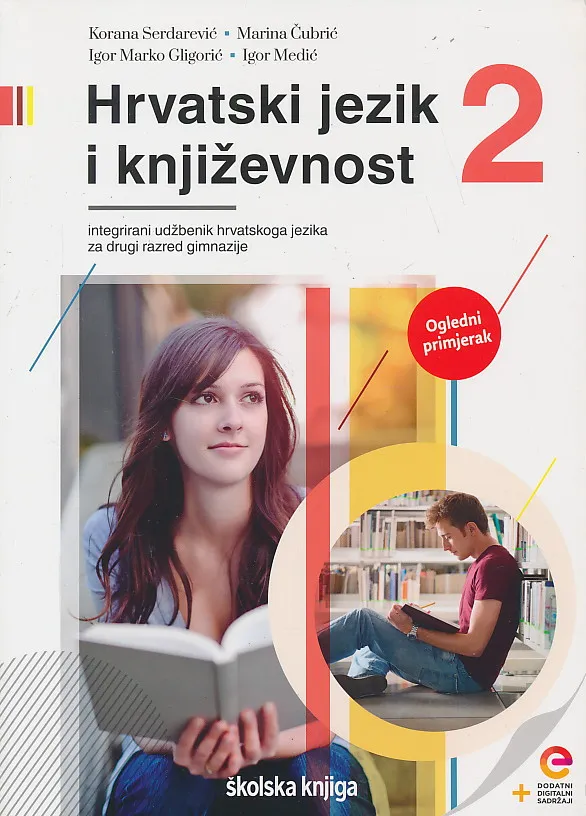 Hrvatski jezik i književnost 2 integrirani udžbenik za drugi razred gimnazije