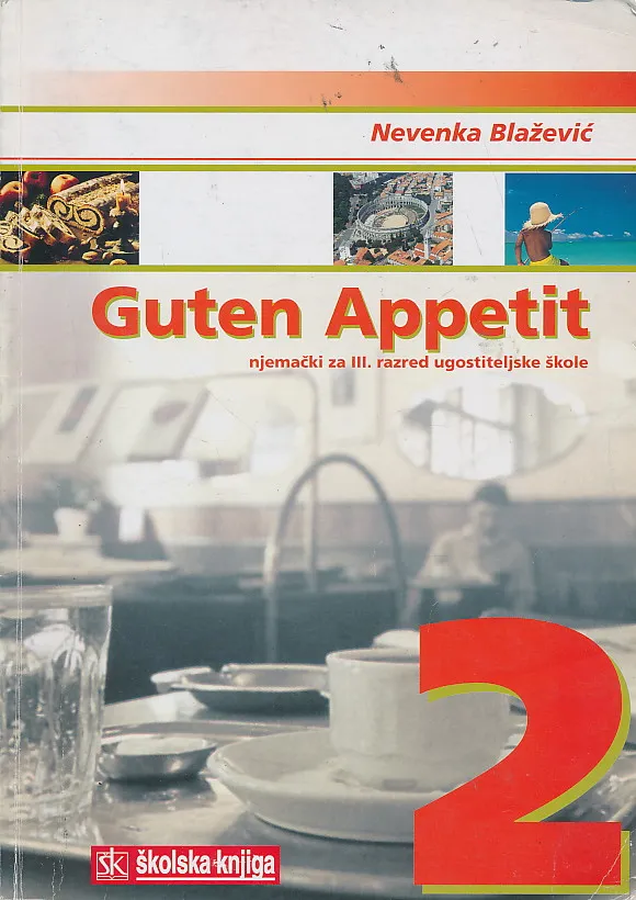 Guten Appetit 2 udžbenik za njemački za 3. razred ugostiteljske škole