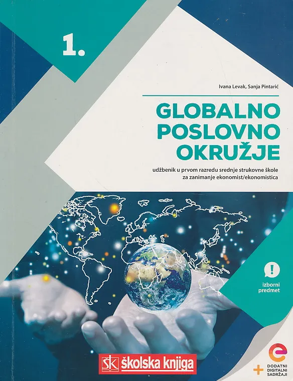 Globalno poslovno okružje udžbenik u prvom razredu srednje strukovne škole zanimanje ekonomist ekonomistica