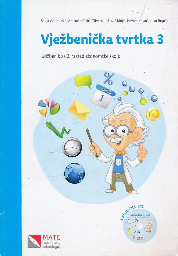 Vježbenička tvrtka 3 udžbenik za 3. razred ekonomske škole