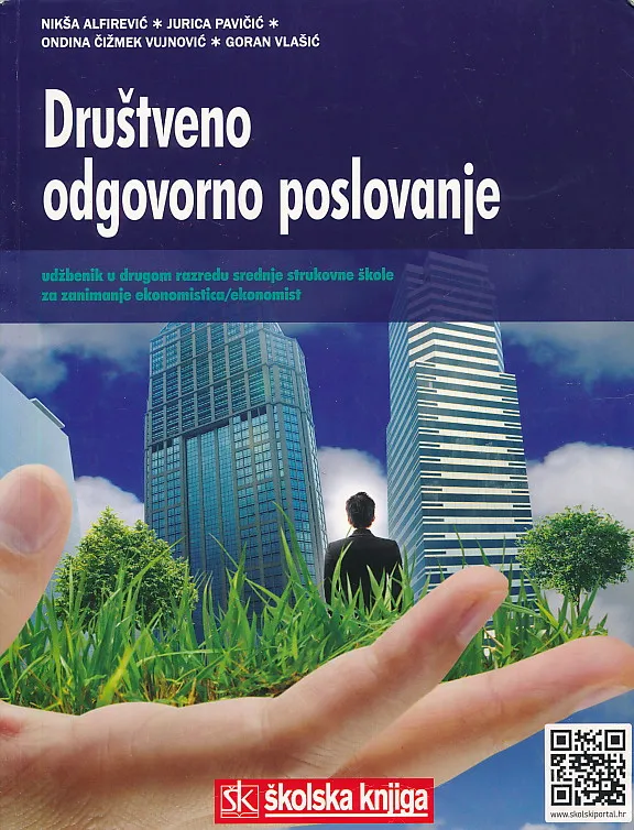 Društveno odgovorno poslovanje udžbenik za 2. razred ekonomske škole