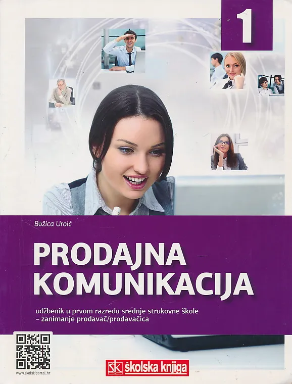 Prodajna komunikacija udžbenik u prvom razredu srednje strukovne škole zanimanje prodavač/prodavačica