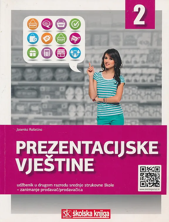 Prezentacijske vještine udžbenik u drugom razredu srednje strukovne škole zanimanje prodavač/prodavačica
