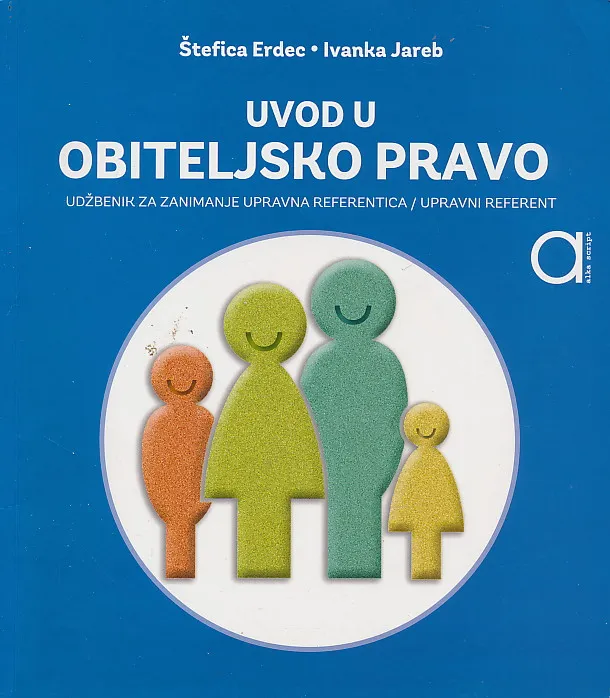 Uvod u obiteljsko pravo udžbenik za zanimanje upravna referentica referent