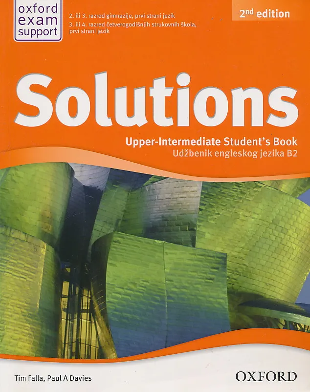 Solutions Second Edition Upper-Intermediate Student's Book