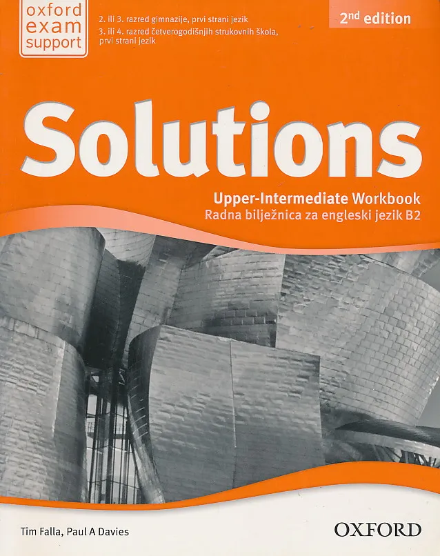 Solutions Second Edition Upper-Intermediate Workbook