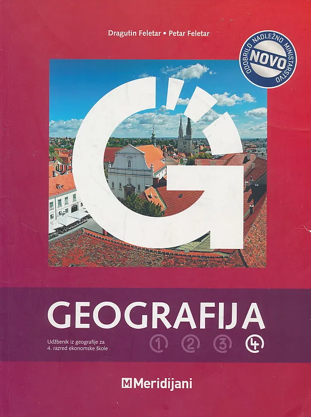 Geografija 4 udžbenik iz geografije za 4. razred ekonomske škole