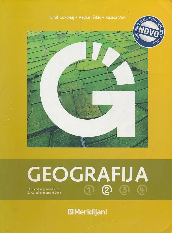 Geografija 2 udžbenik iz geografije za 2. razred ekonomske škole
