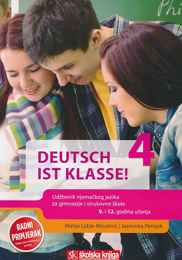 Deutsch ist klasse! 4 udžbenik njemačkog jezika za gimnazije i strukovne škole
