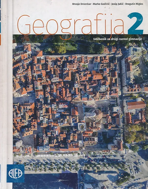 Geografija 2 udžbenik za drugi razred gimnazije