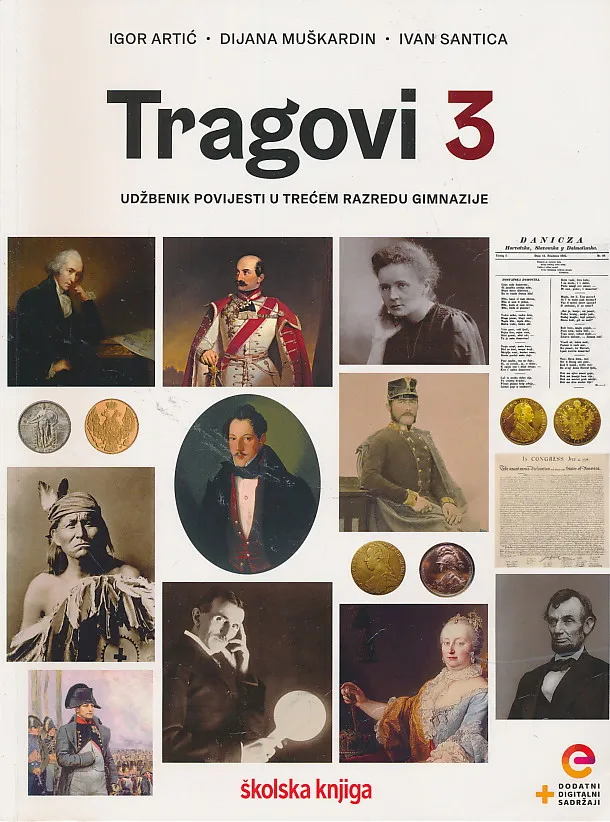 Tragovi 3 udžbenik povijesti u trećem razredu gimnazije