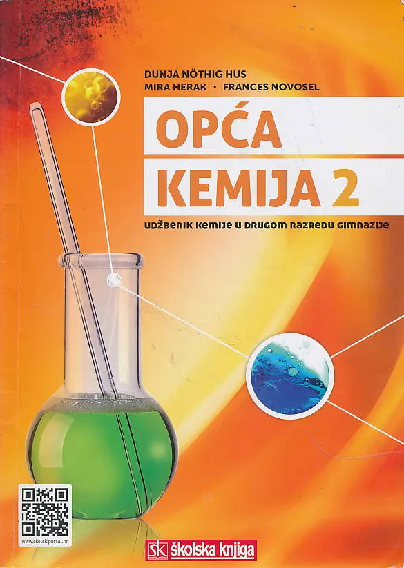 Opća kemija 2 udžbenik u drugom razredu gimnazije