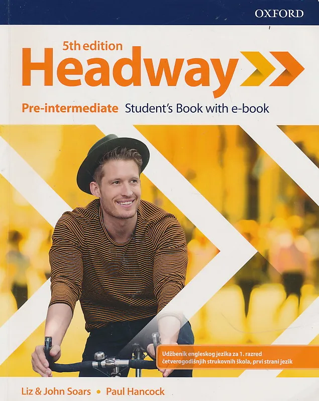 Headway 5th edition Pre-Intermediate Student's Book with e-book