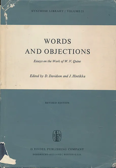 Words and Objections - Essays on W. V. Quine