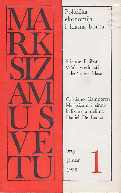 Marksizam u svetu 1/1978