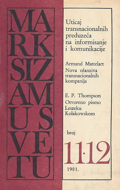 Marksizam u svetu 11-12/1981