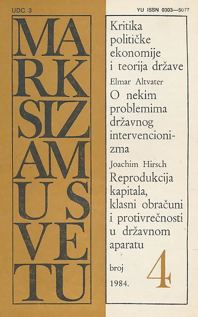 Marksizam u svetu 4/1984