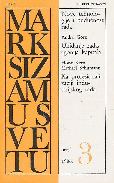 Marksizam u svetu 3/1986