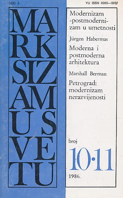 Marksizam u svetu 10-11/1986