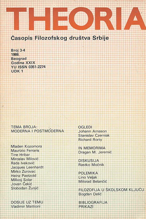 Theoria 3-4/1986