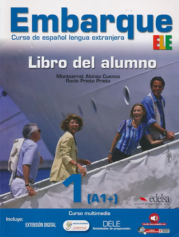 Embarque 1 Libro del alumno udžbenik španjolskog jezika A1 plus