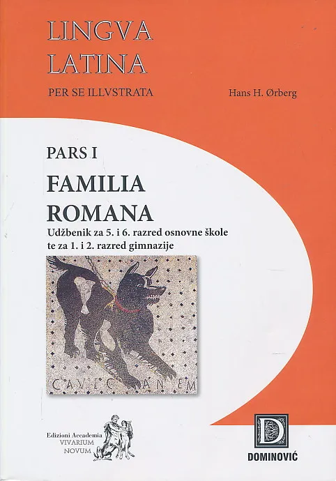 Lingua latina per se illustrata Pars I Familia Romana udžbenik