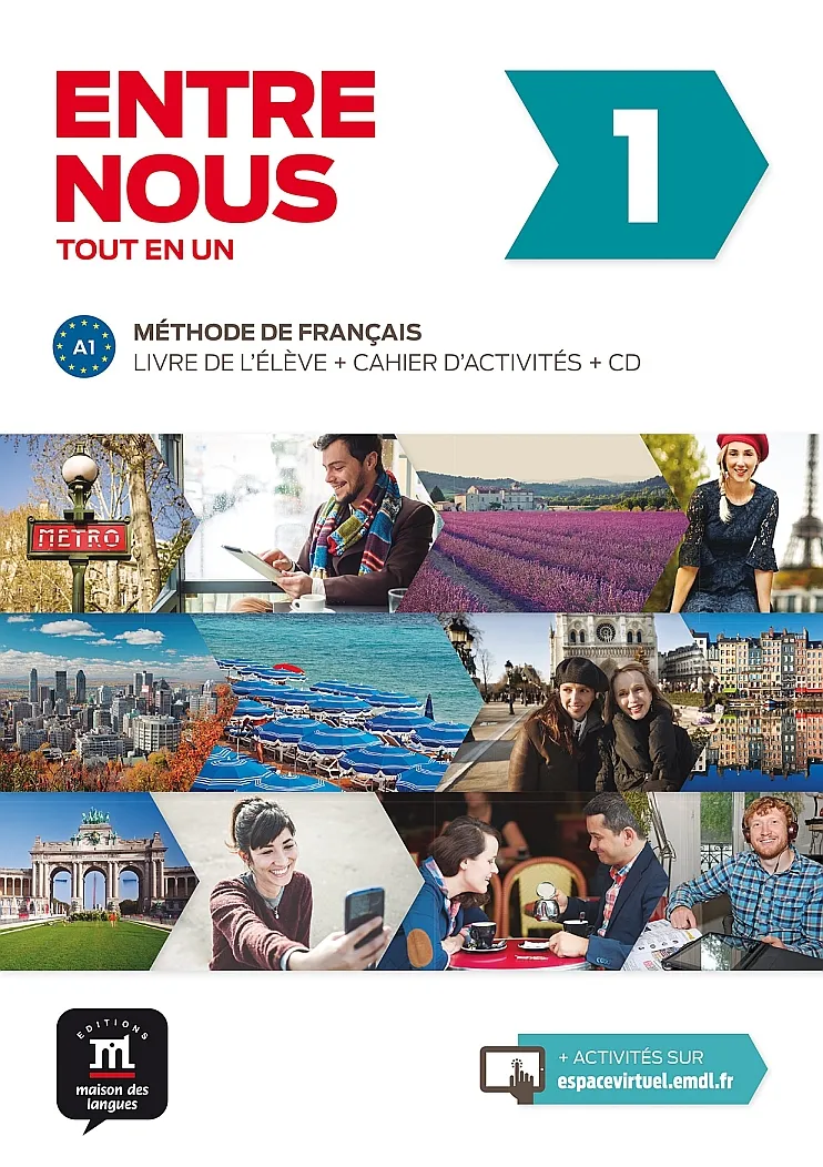Entre Nous 1 methode de francais udžbenik francuskog jezika