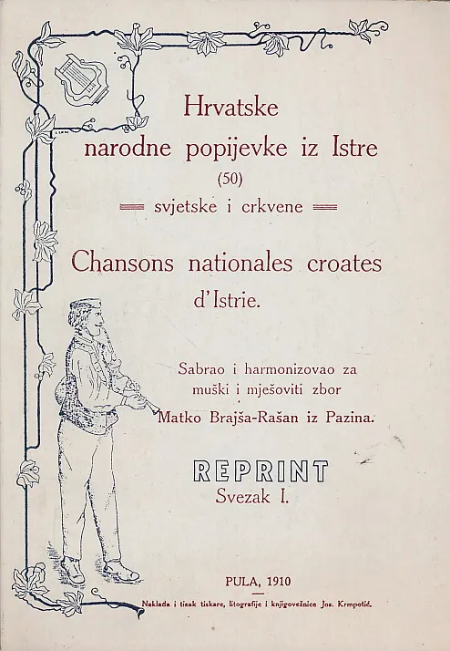 Hrvatske narodne popijevke iz Istre