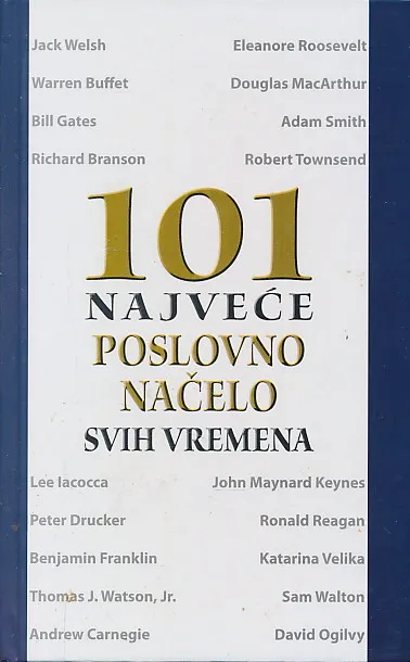 101 najveće poslovno načelo svih vremena