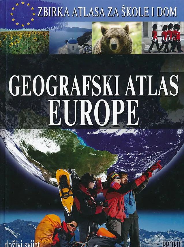 Geografski atlas Europe