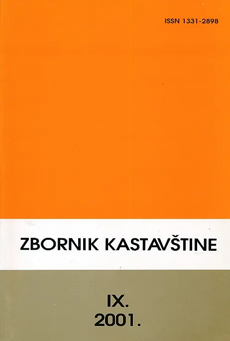 Zbornik kastavštine IX/2001