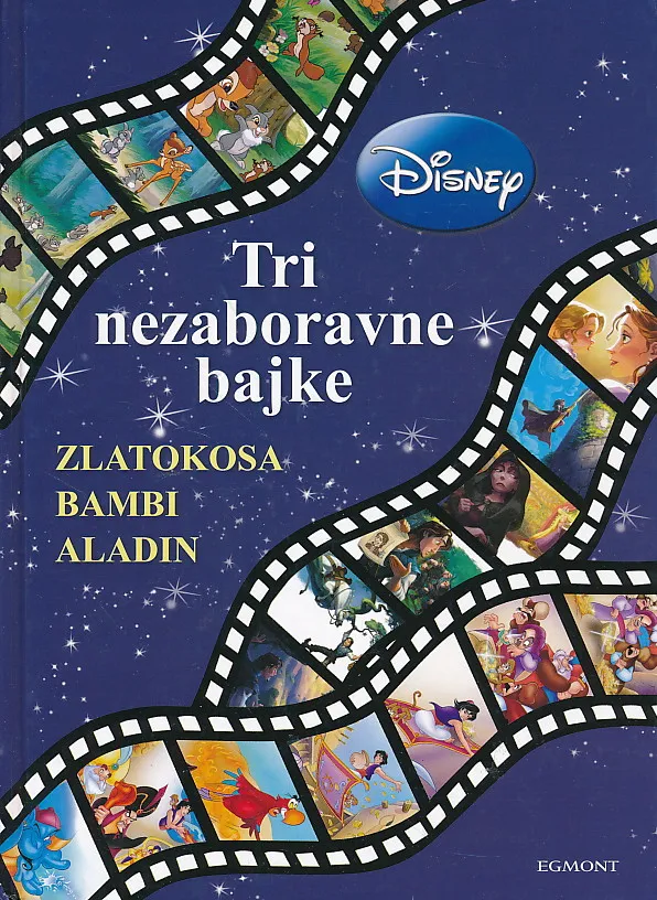 Tri nezaboravne bajke Zlatokosa, Bambi, Aladin